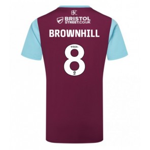 Burnley Josh Brownhill #8 Domaci Dres 2024-25 Kratak Rukavima